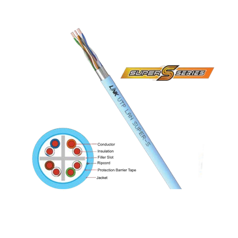 สายแลน CAT 6A UTP SUPER-S SERIES CABLE, LSZH (US-9156ALSZH)